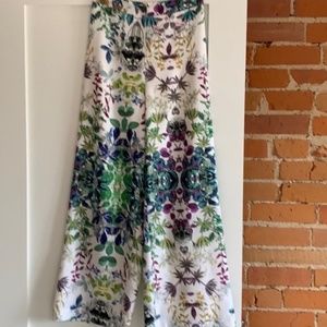 Pink Tartan silk pants